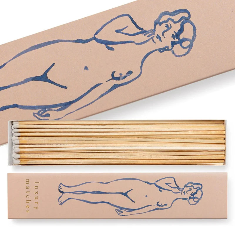 ARCHIVIST - Streichhölzer &quot;Nude&quot; Luxury Matches by Wanderlust Paper Co.