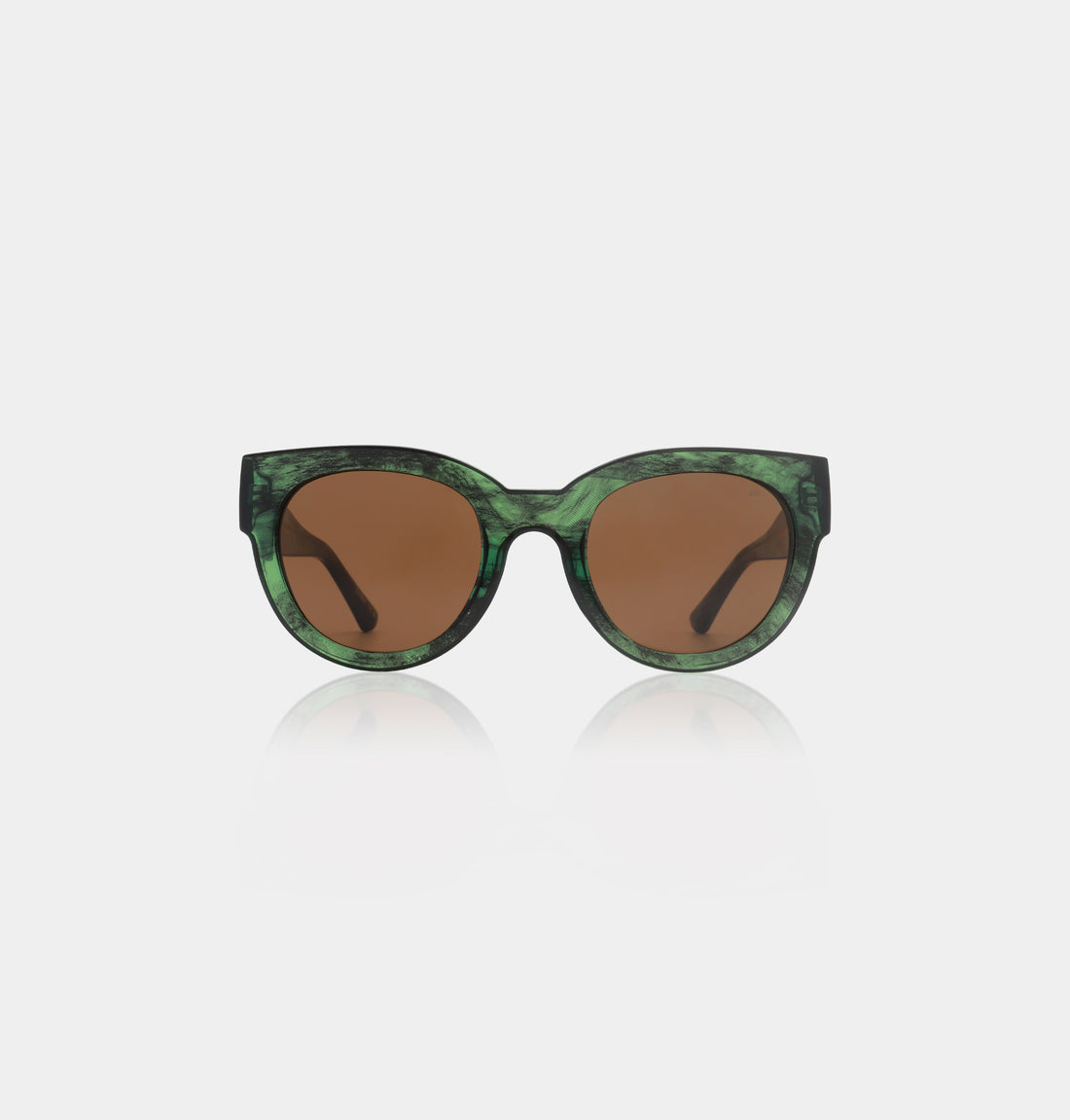 A.KJAERBEDE - Sonnenbrille &quot;Lilly&quot; 2215-004 Green Marble Transparent
