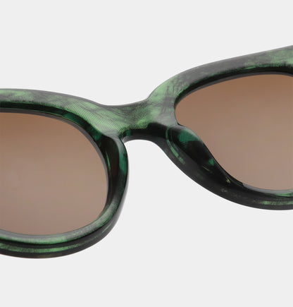 A.KJAERBEDE - Sonnenbrille "Lilly" 2215-004 Green Marble Transparent