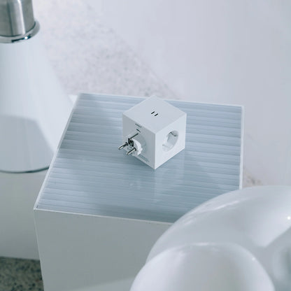 AVOLT - Steckdosenleiste &quot;Square 2&quot; USBC opal white