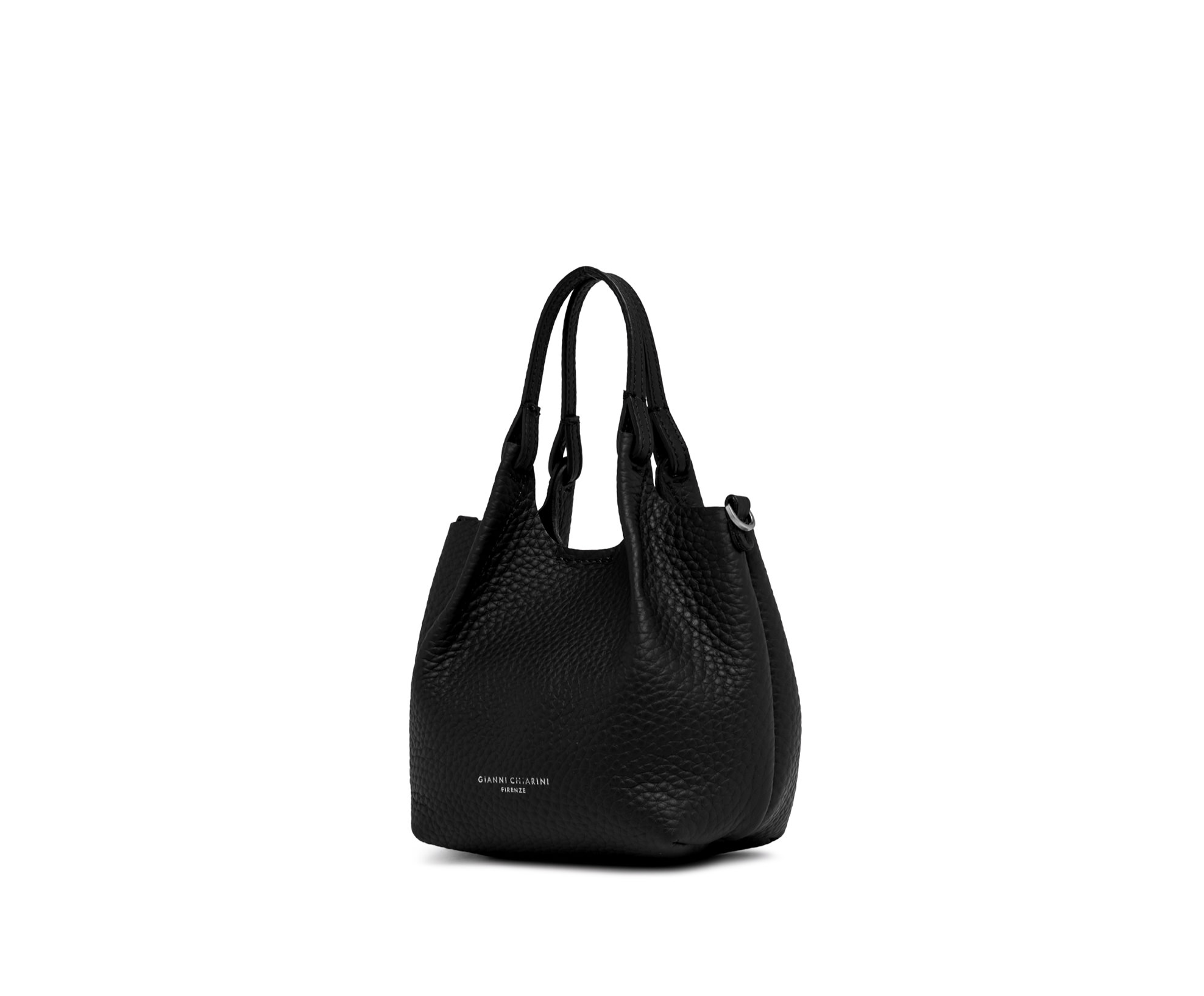 Gianna Charini - Tasche Dua, BS 9718 RNGDBL, Nero-Castoro
