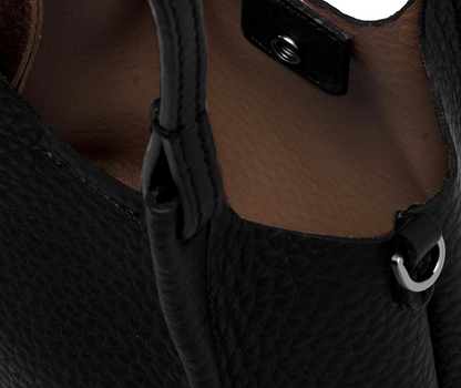 Gianna Charini - Tasche Dua, BS 9718 RNGDBL, Nero-Castoro