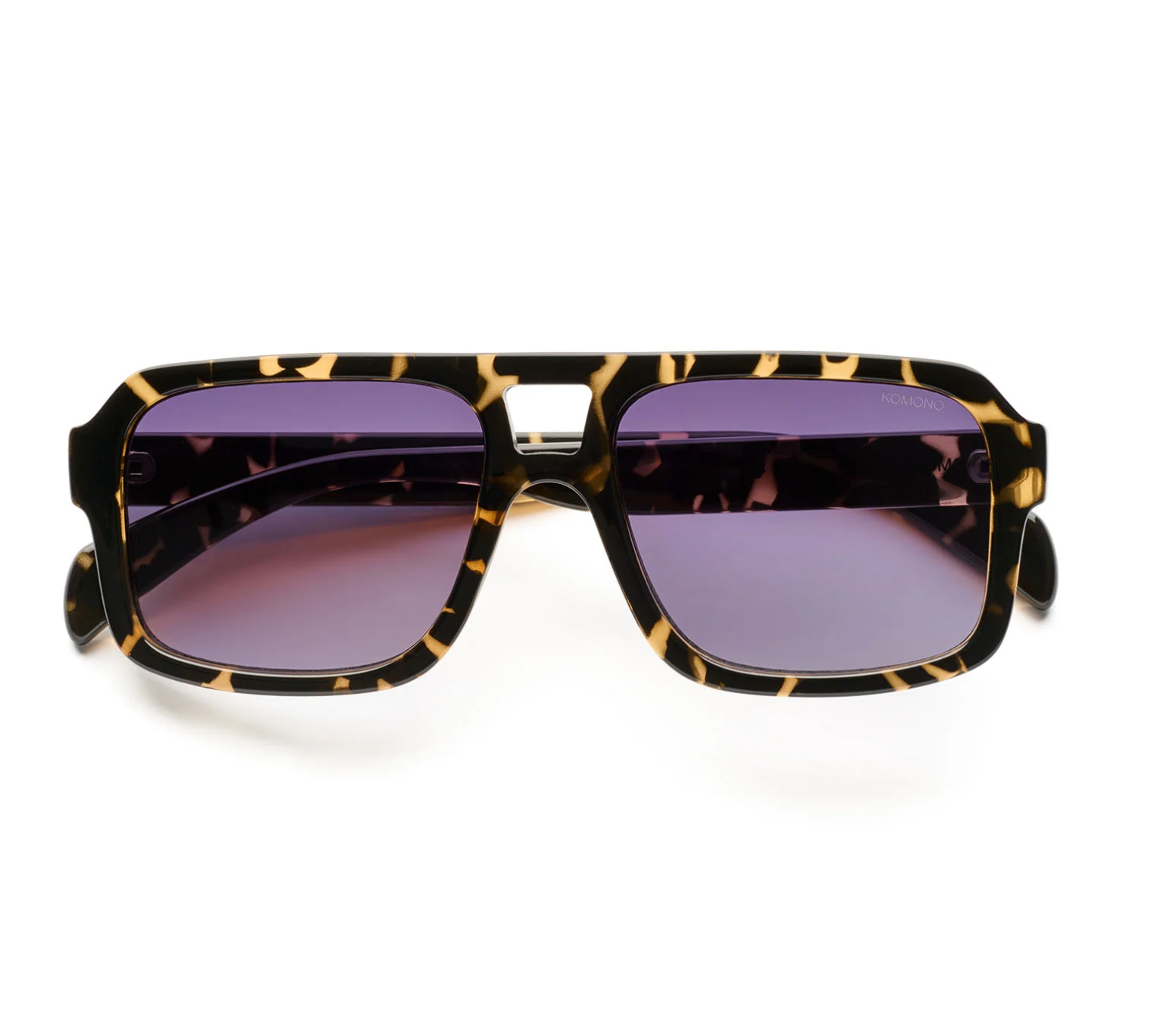 KOMONO - Sonnenbrille &quot;Falcon&quot;, Dark Tortoise