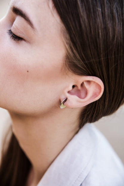 Bandu - Bold Earrings gold plated