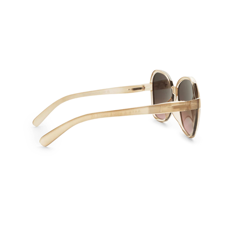 HAVE A LOOK - Sonnenbrille Butterfly beige