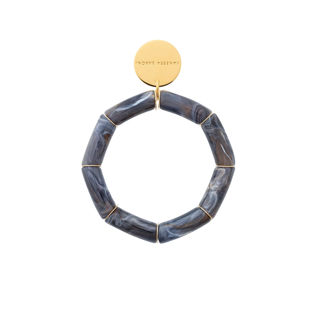 Vanessa Baroni - Flex Bracelet, VB2505BJM, Blue jeans marble