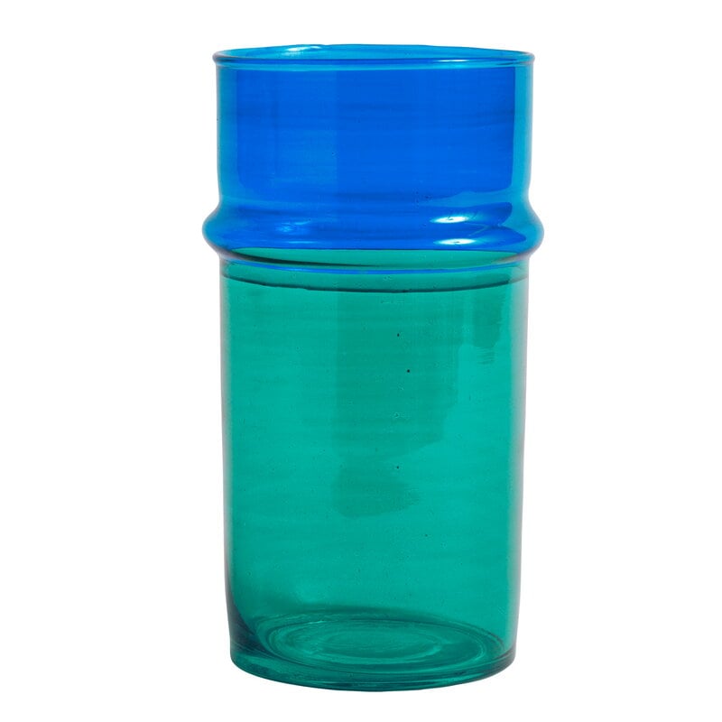 HAY - Vase "Moroccan" L Blue/ Green