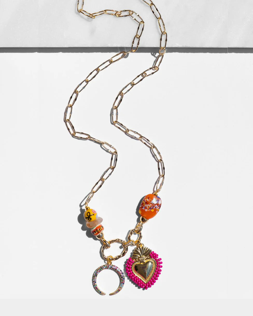Katerina Psoma - AMORE Necklace SSN2521PNK