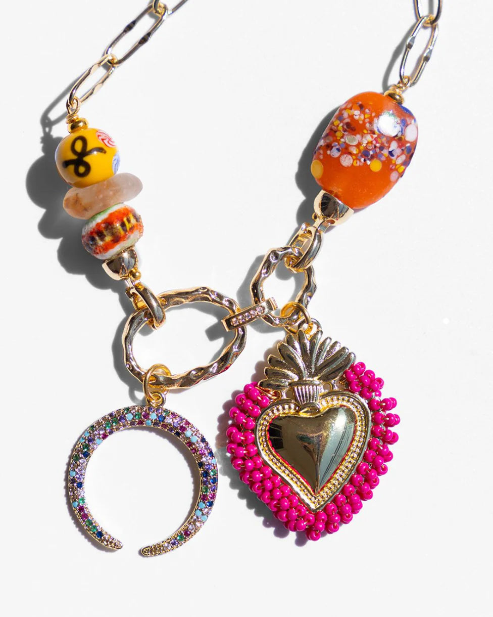 Katerina Psoma - AMORE Necklace SSN2521PNK