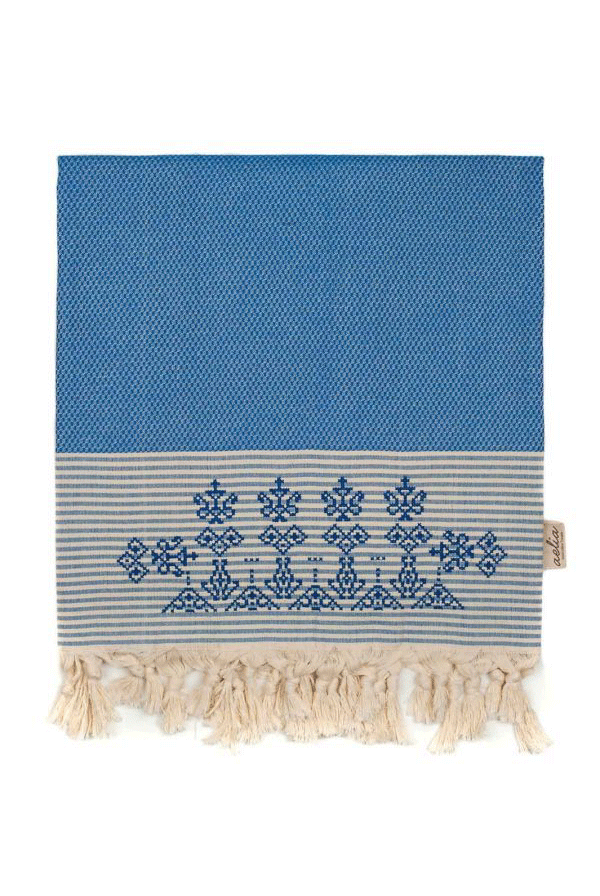 Aelia Anna - Strandtuch Ithaki Mid Blue