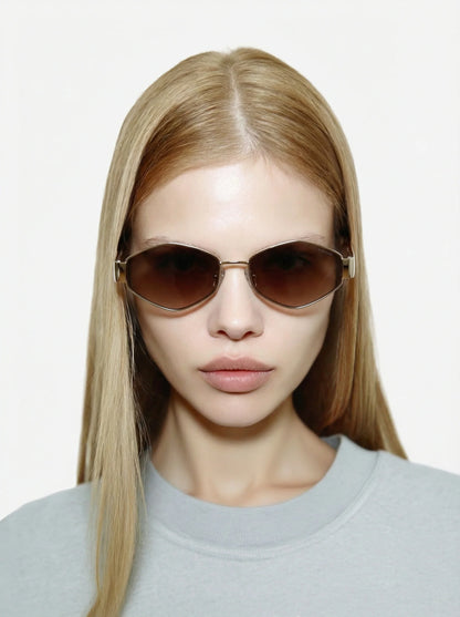 KOMONO - Sonnenbrille Fenix, Silver