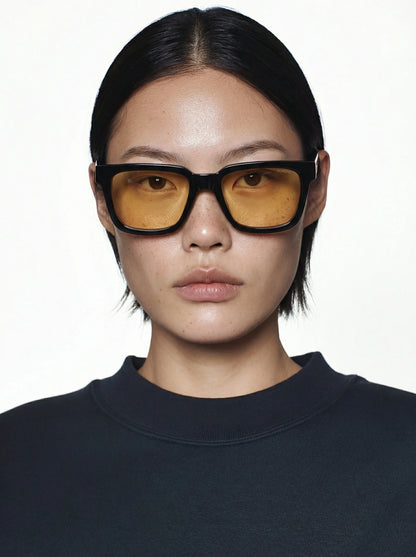 KOMONO - Sonnenbrille Bobby, Black Flare