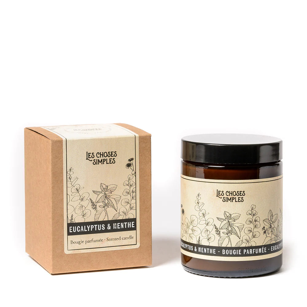 LES CHOSES SIMPLES - Duftkerze Small Eucalytpus &amp; Menthe