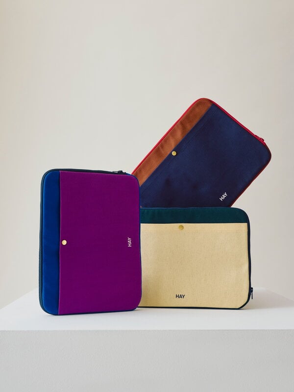 HAY - Multi Laptop Cover, 13&quot;/14&quot;, Midnight blue multi