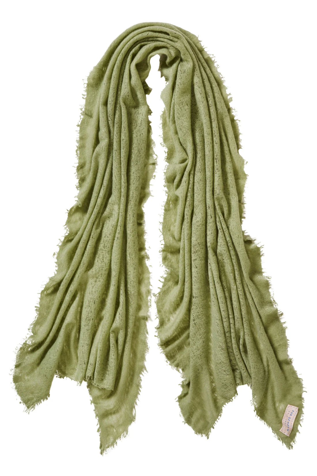 PUR SCHOEN - Kaschmirschal &quot;247-4036&quot; puder milli green