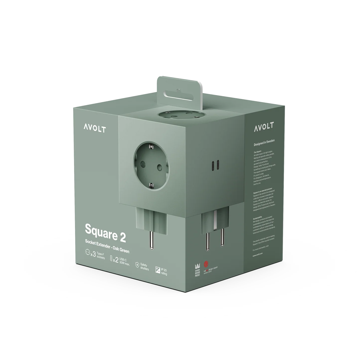 OPIROS Promo Box – 6 Steckdosen (2P+T, 10/16A, 250V) Kompatibel Mit Magic, Venus & Anderen Serien
