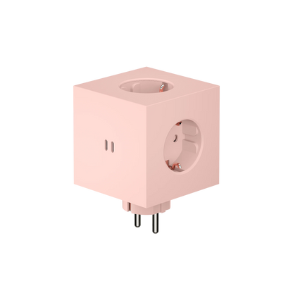 AVOLT - Steckdosenwürfel &quot;Square 2&quot; New Pink