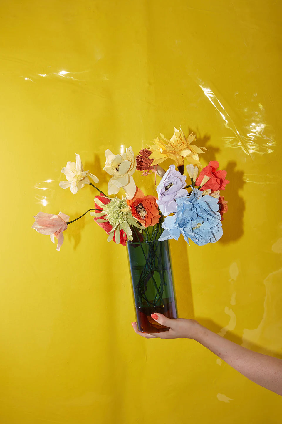 STUDIO ABOUT - PAPER FLOWER BOUQUET, 5 PCS, BECAUSE5