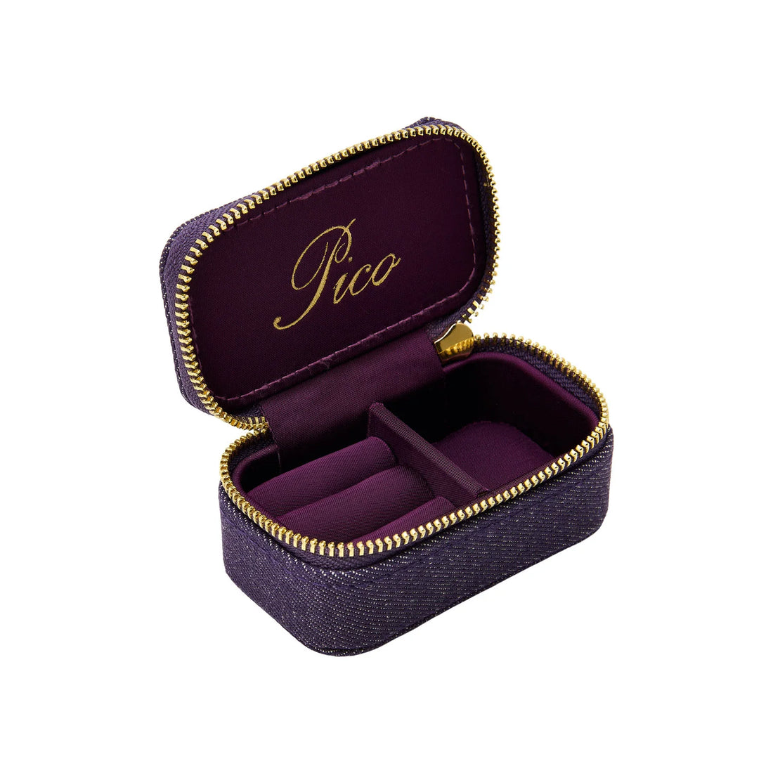 Pico Copenhagen - Schmuckkästchen &quot;Small Jewelry Box&quot;, TA10, Dark Berry Denim