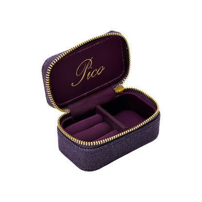 Pico Copenhagen - Schmuckkästchen &quot;Small Jewelry Box&quot;, TA10, Dark Berry Denim