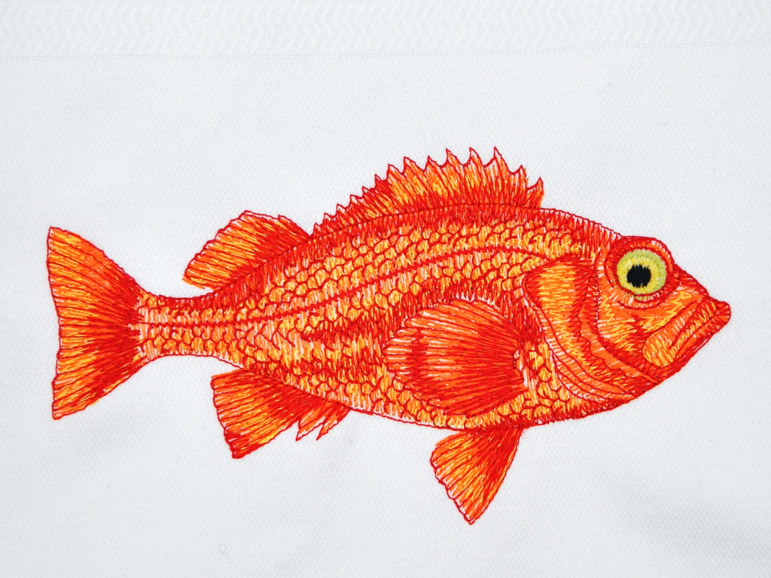 VISTA PORTUGUESE - Dish Towel Redfish