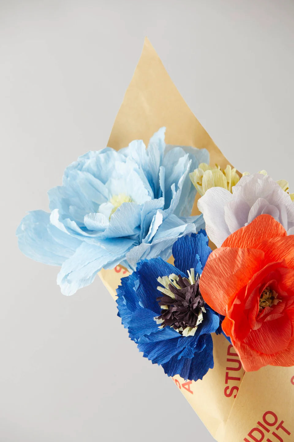 STUDIO ABOUT - PAPER FLOWER BOUQUET, 5 PCS, BECAUSE5