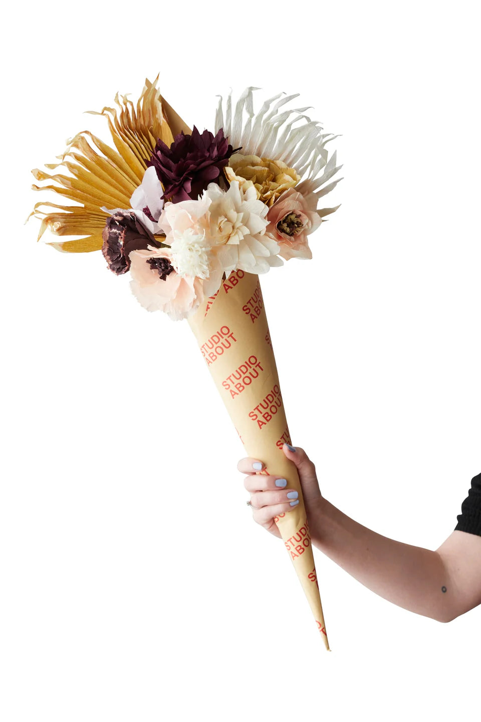 STUDIO ABOUT - PAPER FLOWER BOUQUET HAPPY 11 PCS