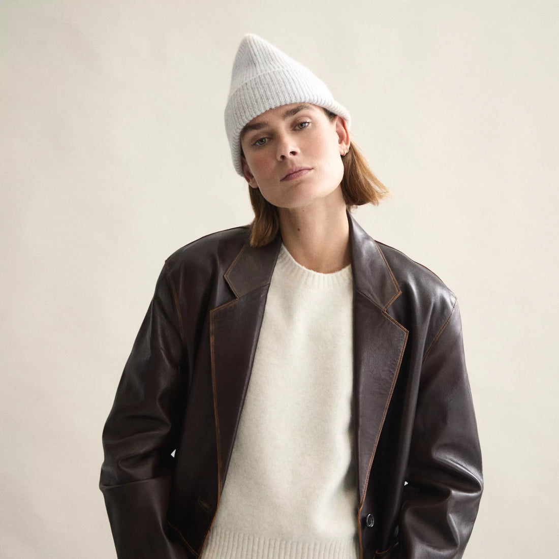 Le Bonnet - Strickmütze &quot;Beanie&quot; Irridescent