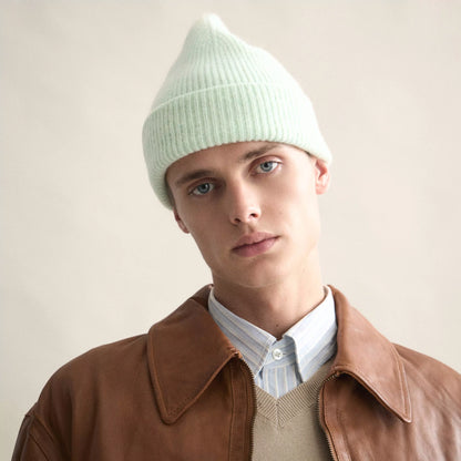 Le Bonnet - Strickmütze &quot;Beanie&quot; Soft Mint