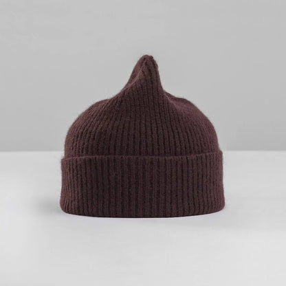 Le Bonnet - Strickmütze &quot;Beanie&quot; Espresso