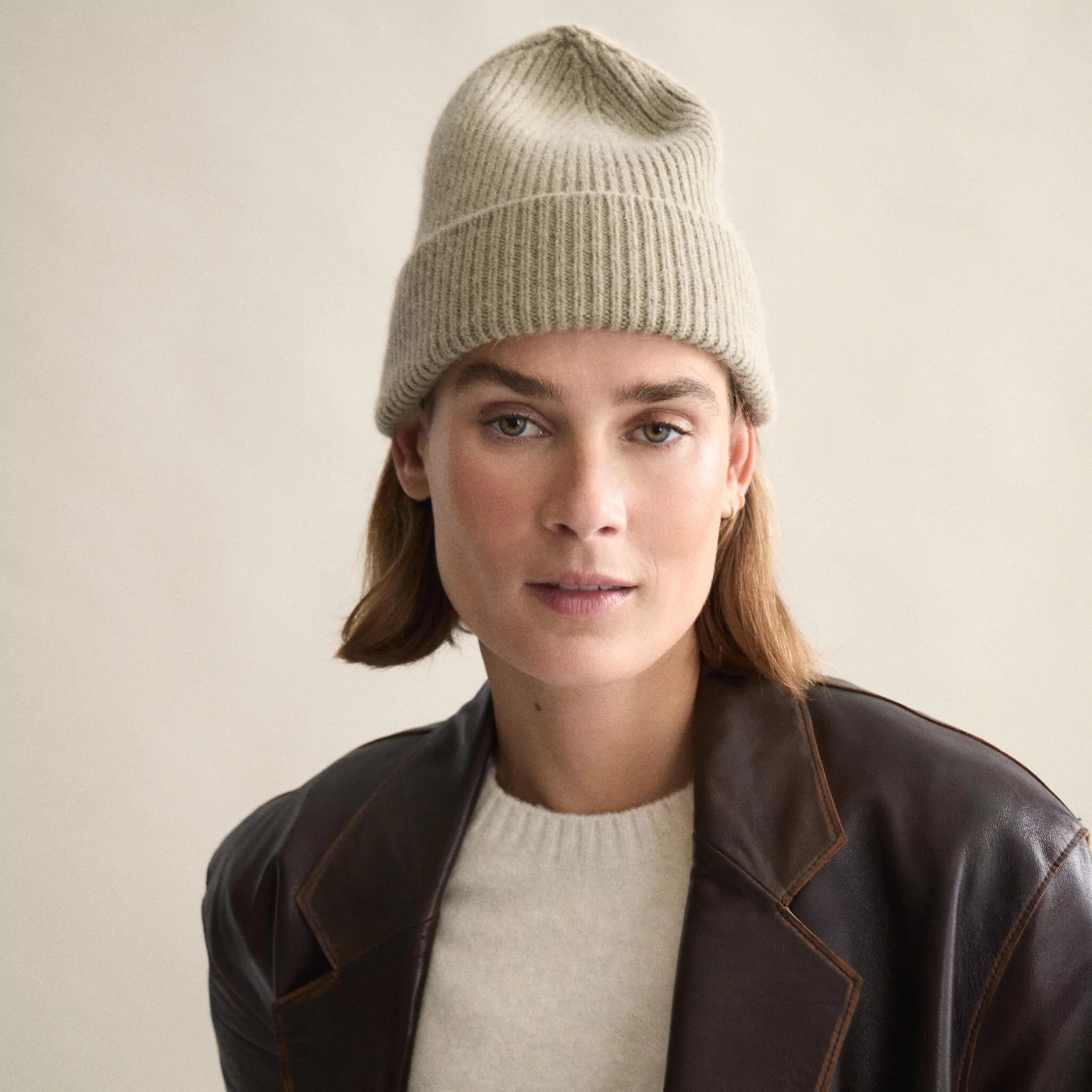 Le Bonnet - Strickmütze &quot;Beanie&quot; Clay