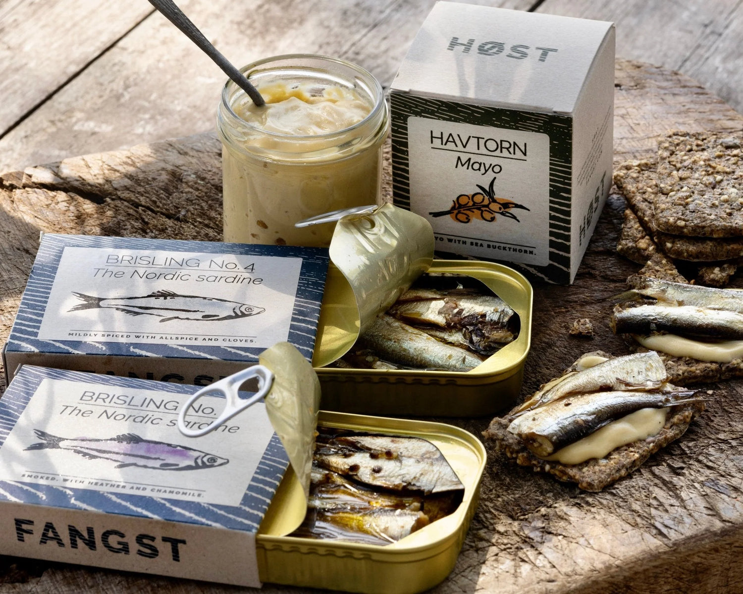 Fangst - Sardinen Brisling No. 2, in organic Oil