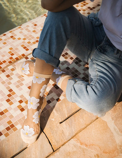 St Eustache - Socken, 91DCHMURCR3638, Murano Crème 36-38