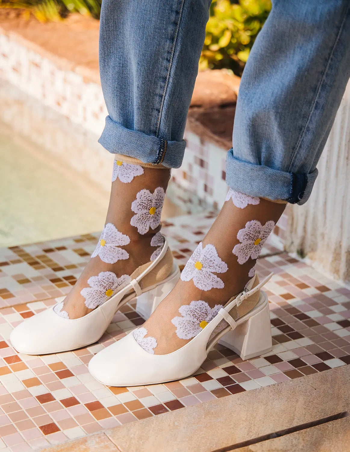 St Eustache - Socken, 91DCHMURCR3638, Murano Crème 36-38