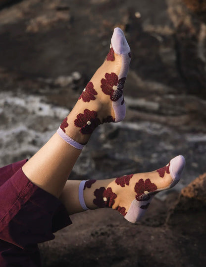 St Eustache - Socken, 91DCHMURVI3638, Murano Violette 36-38