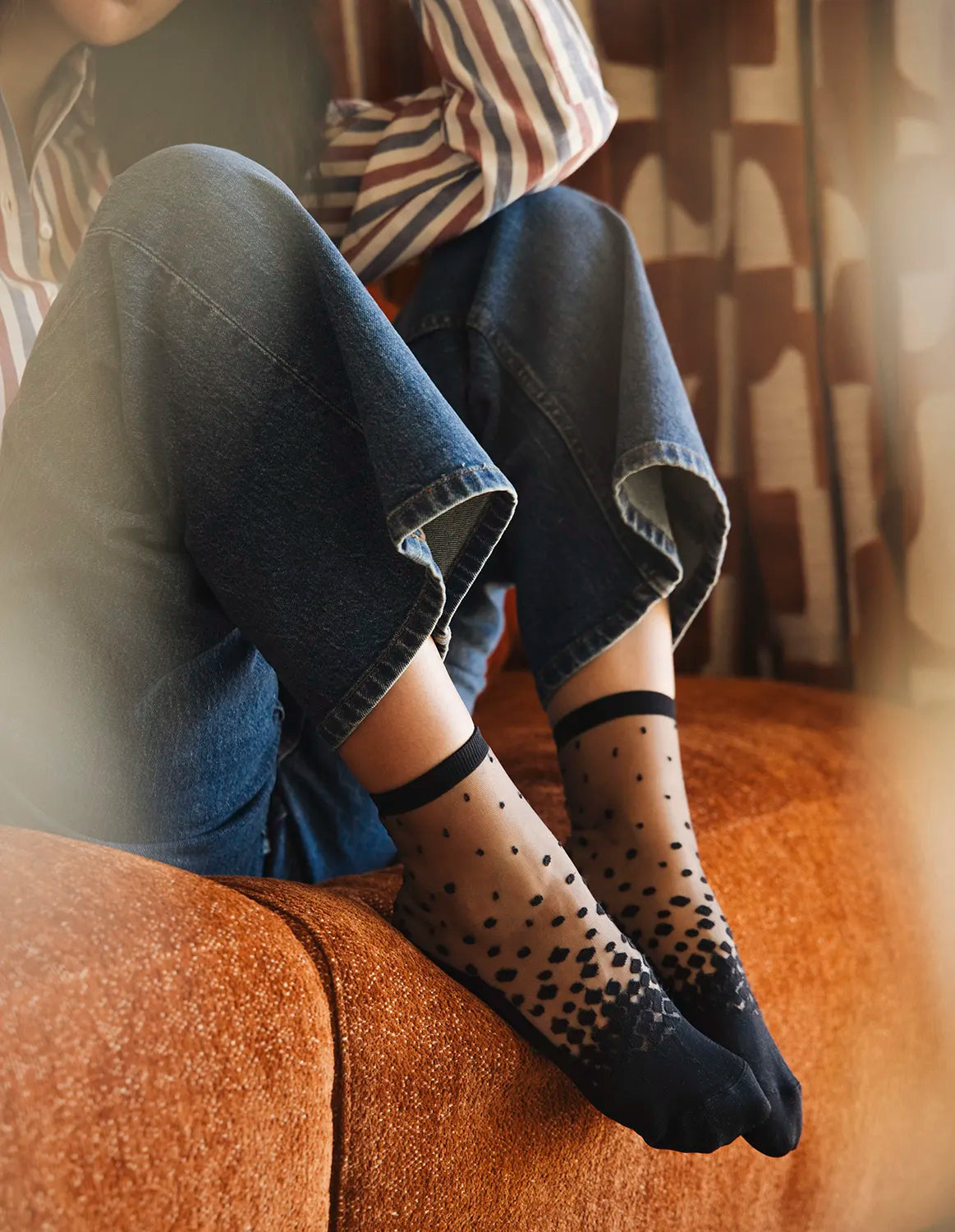 St Eustache - Socken, 1CHNAKBK3941, Nakameguro Black 39-41