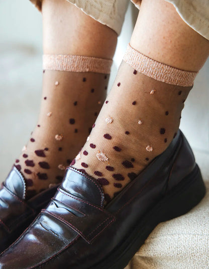 St Eustache - Socken, 1CHNAKBX3638, Nakameguro Bordeaux 36-38