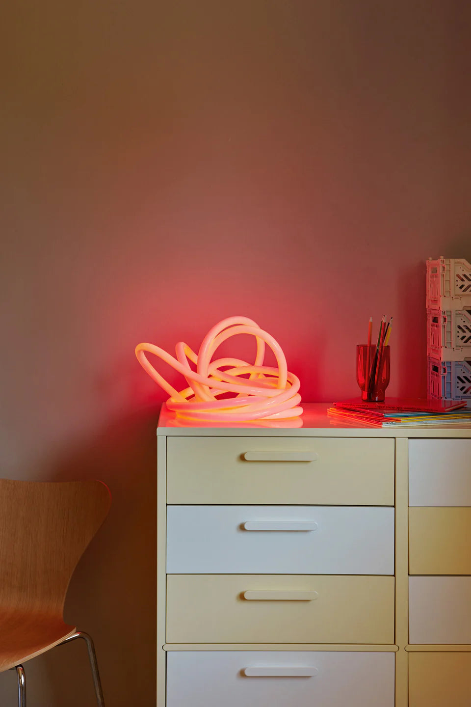 STUDIO ABOUT - FLEX TUBE, 5 M, WARM RED