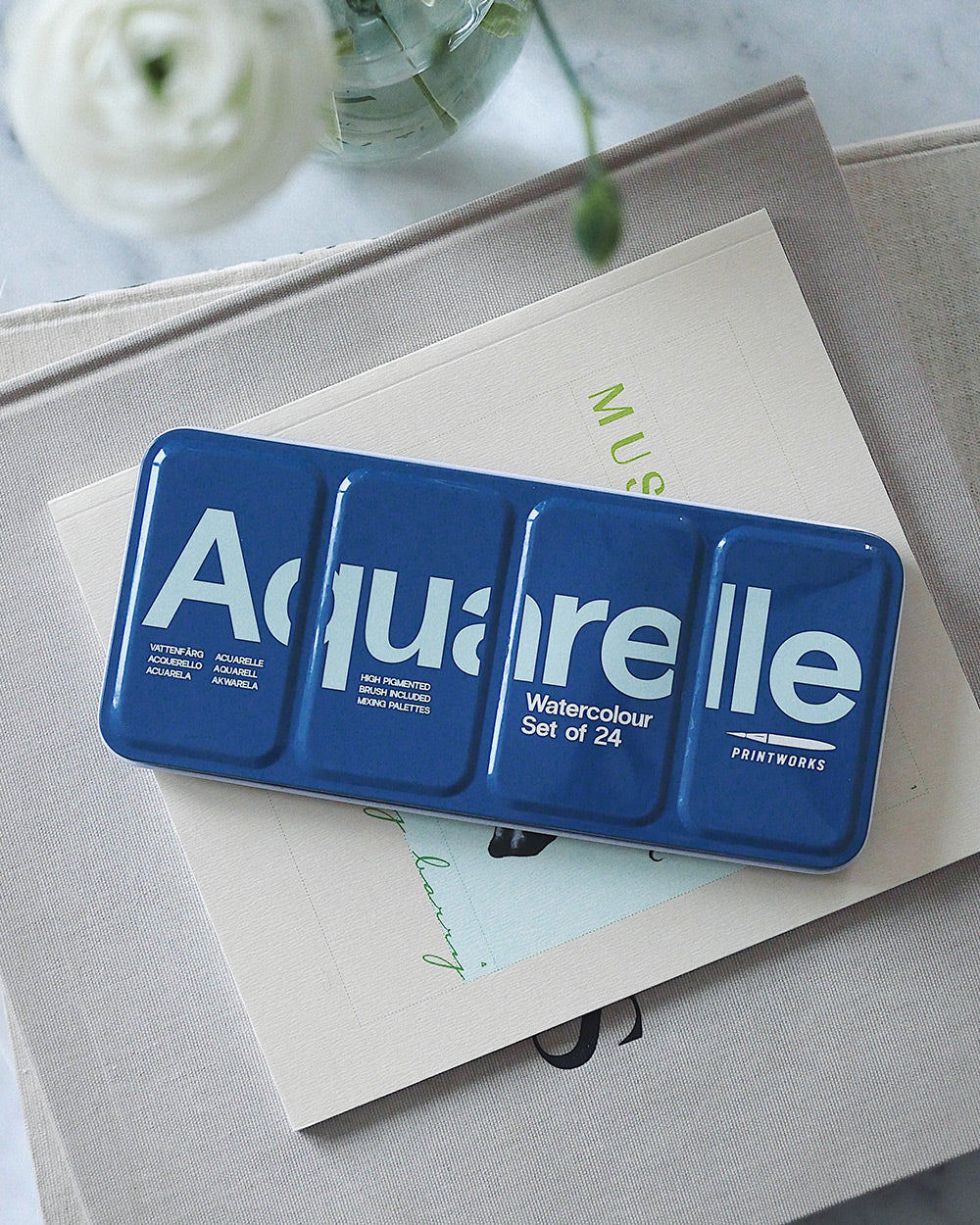 Printworks - Watercolor - Aquarelle, set of 24