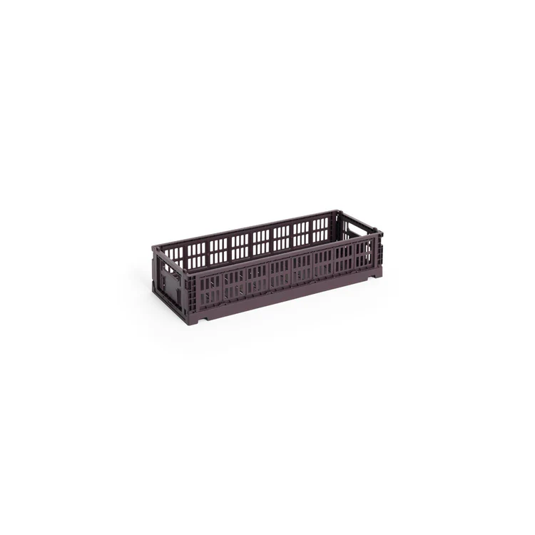 HAY - HAY Colour Crate Mini Oblong, Bordeaux