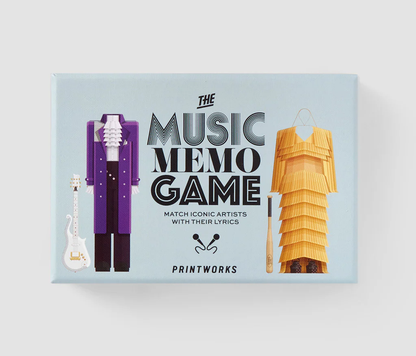 PRINTWORKS - Memo Game - Music PW00396