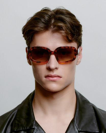 A. Kjaerbede - Sonnenbrille "Pluto - KL2606-007" Havana