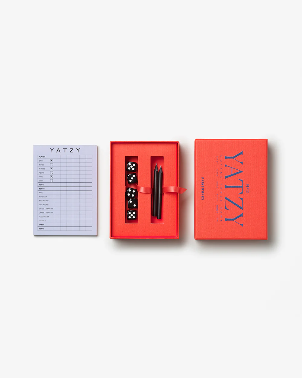 Printworks - Classic - Yatzy, Red