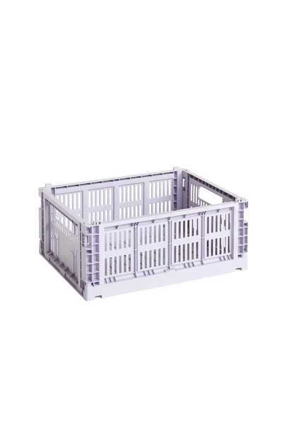 HAY - Colour Crate, Medium Square, Lavender