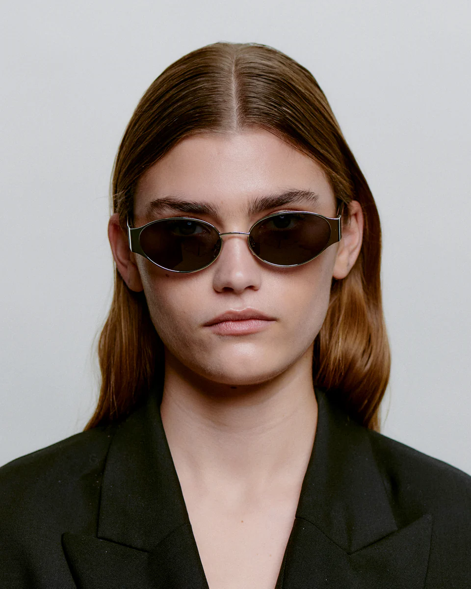A. Kjaerbede - Sonnenbrille "Bella - KL2602-001" Silver Black