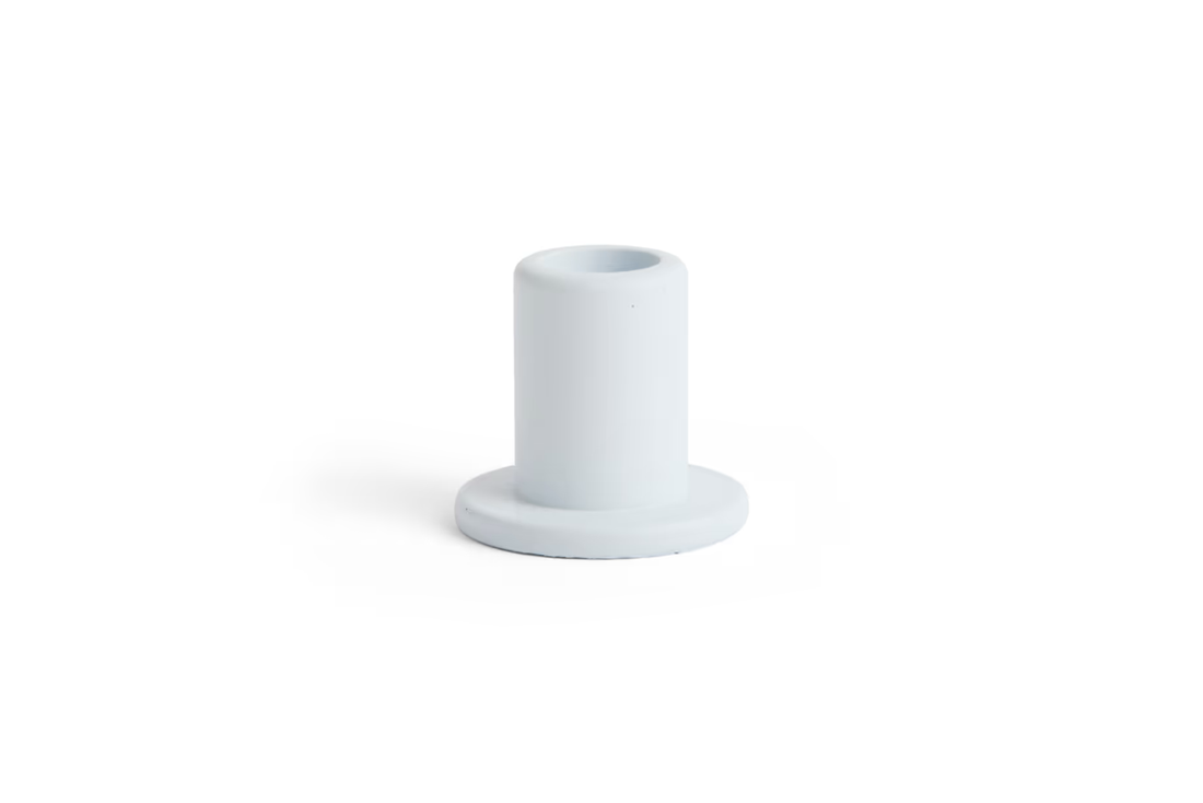 HAY - Kerzenhalter Concrete Blau