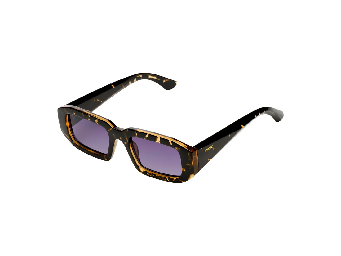 KOMONO - Sonnenbrille "Blaze", Dark Tortoise