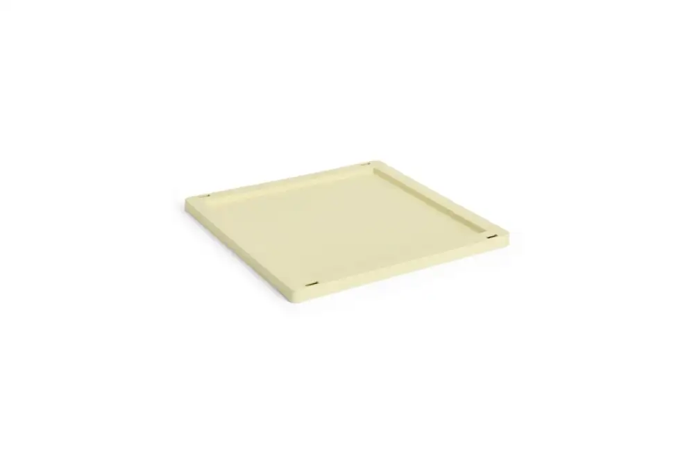 HAY - HAY Colour Crate Medium Square, Light yellow