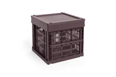 HAY - HAY Colour Crate Medium Square, Bordeaux
