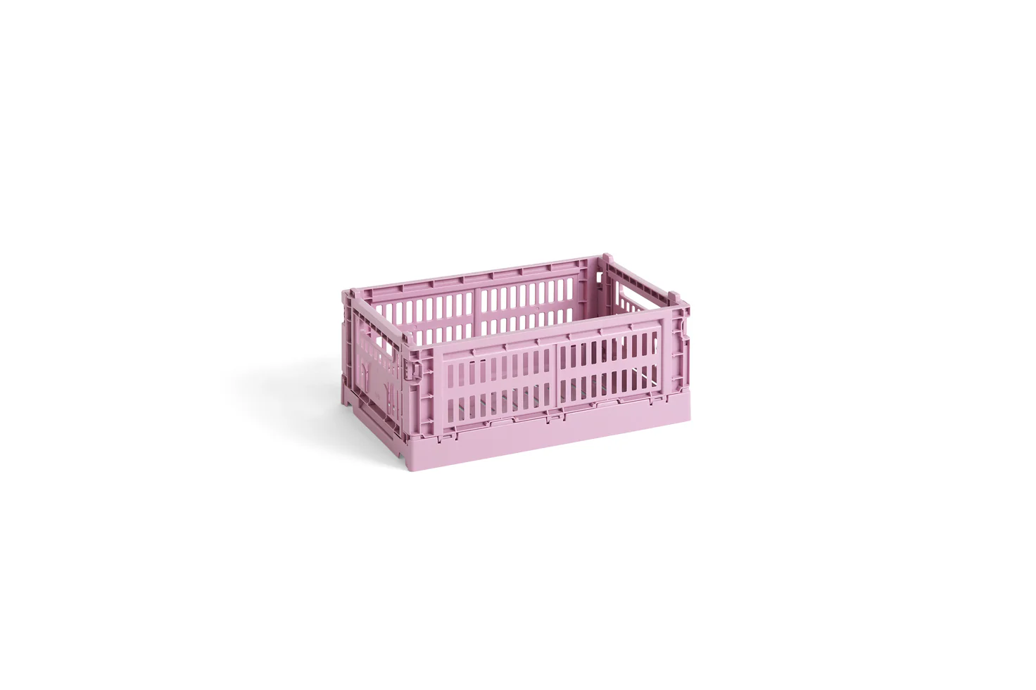 HAY - 2er Set Stapelkiste &quot;Colour Crate&quot; 8cm Dusty Rose